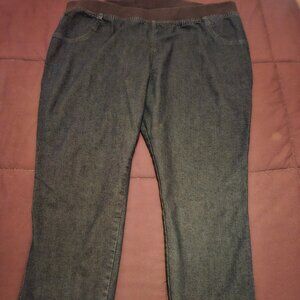 Denim 24/7 petite 26w indigo wash invisible stretch straight leg jeans